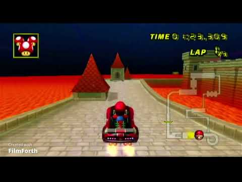 Mario Kart N64 Bowser's Castle