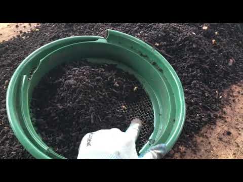 How to sift your worm castings/vermicompost. Easy and fast