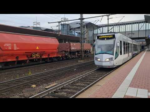 Güterzüge in Warburg & Kassel Wilhelmshöhe am 21.11.2020