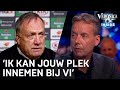 Dick waarschuwt Valentijn: ’Ik kan jouw positie innemen bij Veronica Inside'  | VERONICA INSIDE