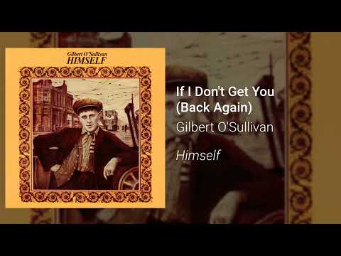 If I Don't Get You Back Again cover