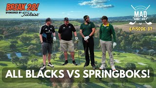 Break 28 Golf Special! All Blacks vs Springboks. Sponsored by Titleist. #titleist #titleistgolf