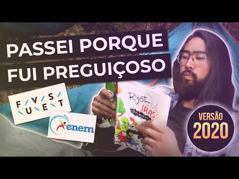 Como passar no Vestibular em 2 meses de estudo (FUVEST e ENEM 2020)