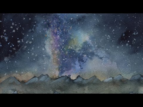 Painting the milky way (Speedpaint)