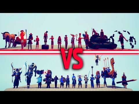 LEGACY TEAM vs VIKING TEAM - Totally Accurate Battle Simulator | TABS