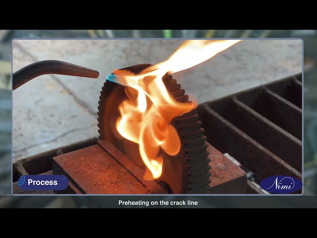 Repair Welding of Broken Cast Iron Machine Parts by CI Electrode SMAW