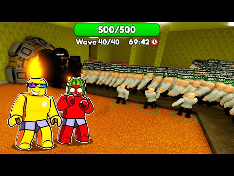 We BROKE THE GAME in Skibidi Toilet Tower Defense