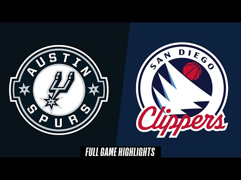 Austin Spurs vs. San Diego Clippers - Game Highlights