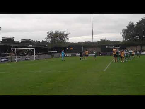Loughborough Dynamo FC go 1-0 up against Lincoln United FC