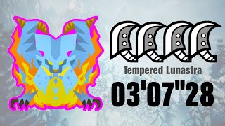【MHWI】M★6 歴戦ゴミ・テスカトリ 03'07"28 大剣4pt (非火事場・非エリアル)  [されど気高き我が魂よ] / The Cold Never Bothered Me GS×4