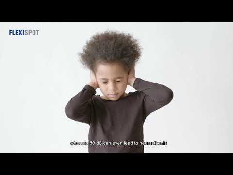 FLEXISPOT Standing Desk Quality Testing EN1 - Noise Level