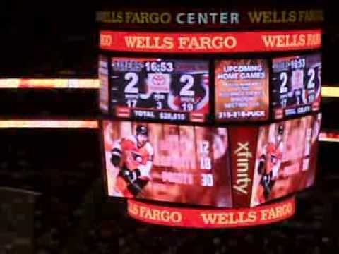 Scott Hartnell Goal vs Hurricanes 1/22/14