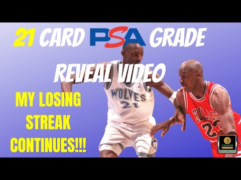 PSA WINS AGAIN - 21 Card Grade Reveal