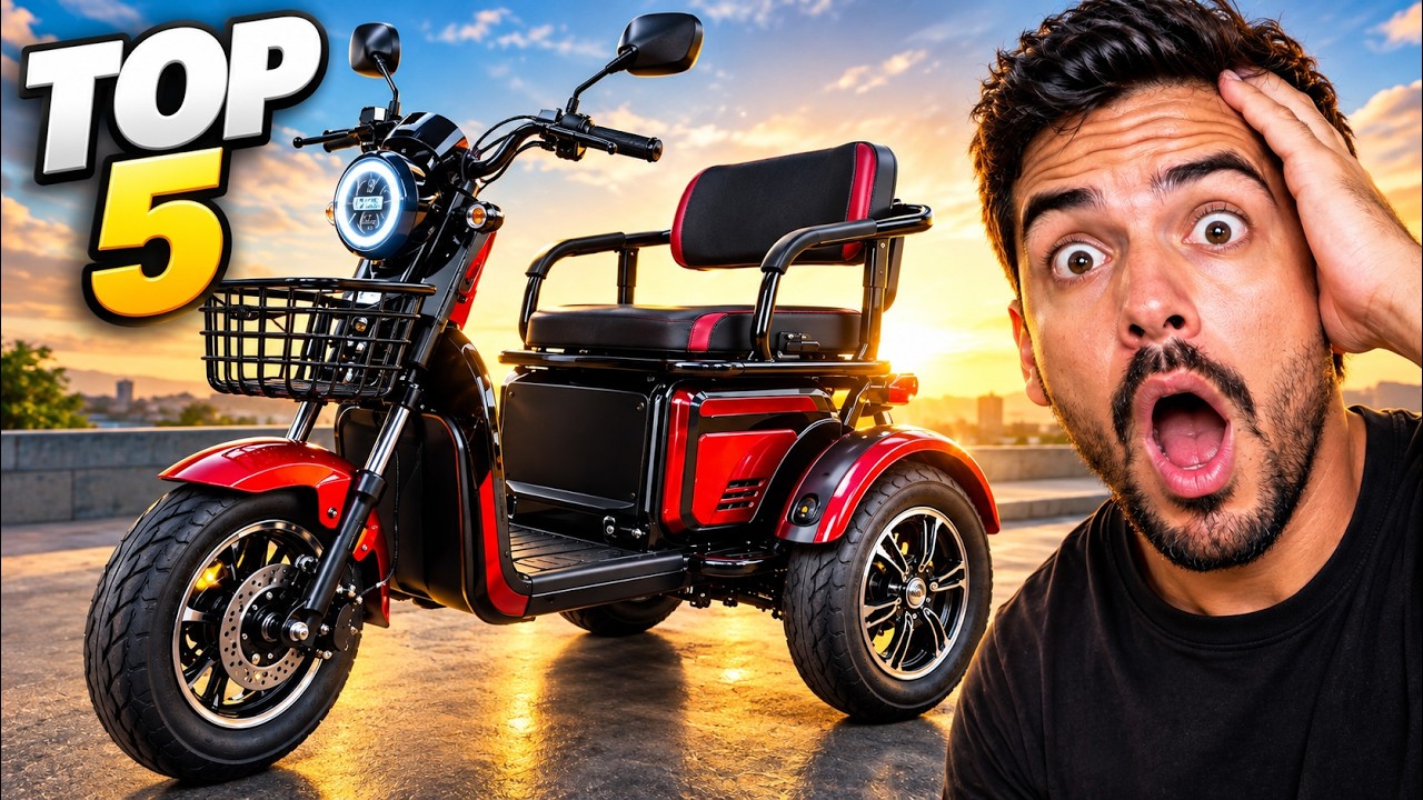 TOP 5 Triciclo Elétrico sem CNH 2026