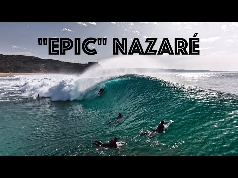 EPIC SWELL NAZARÉ (DRONE POV)