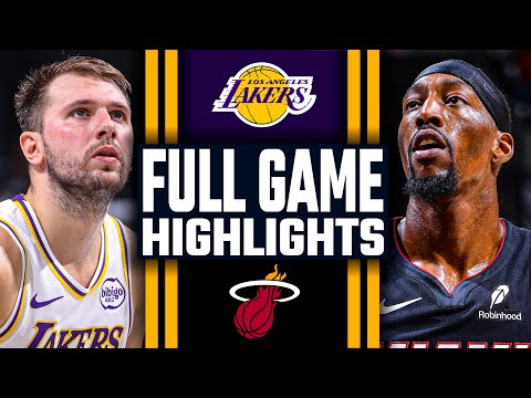 Los Angeles Lakers vs Miami Heat - FULL GAME HIGHLIGHTS | November 2, 2025 NBA Season