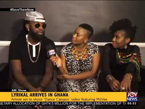 Lyrikal Arrives In Ghana - AM Showbiz on Joy News (7-6-17)