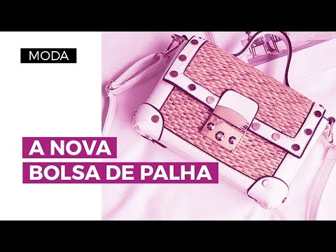 A nova bolsa de palha: como usar o modelo do momento | CAMILA GAIO