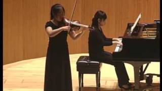 Shanshan (Maggie) Zeng, age 20, violinist, plays Korngold's Violin Concerto in D major, Op. 35