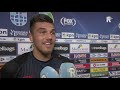 Joël Piroe (Sparta) over bal op de paal: 'Kan hier vannacht van wakker schrikken'
