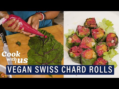 Vegan Swiss Chard Rolls Recipe | Cook With Us | Well+Good
