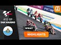 INHAALPOGING BINDER LAAT VIÑALES SCHRIKKEN ?️? | Samenvatting Sprint van San Marino | MotoGP 2023