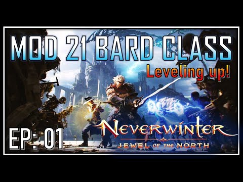 Ep 1: Creating a Bard - Completing Tutorial - Claiming Rewards - Neverwinter Mod 21