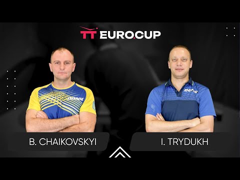 18:00 Bohdan Chaikovskyi - Ihor Trydukh 04.10.2024 TT Euro.Cup Ukraine Professional. TABLE 3