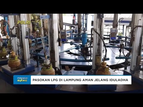 SATGAS PANGAN POLDA LAMPUNG PASTIKAN LPG 3 KG AMAN JELANG IDULADHA