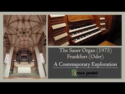The Sauer Organ of the Carl Philpp Emmanuel Bach Concert Hall, Frankfurt - Hauptwerk