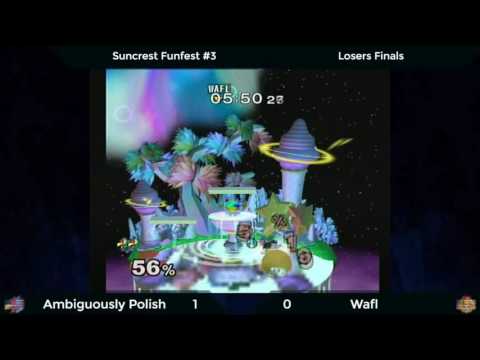 Suncrest Funfest #3 - Ambiguously Polish (Falco) vs. Wafl (Peach) - Losers Finals