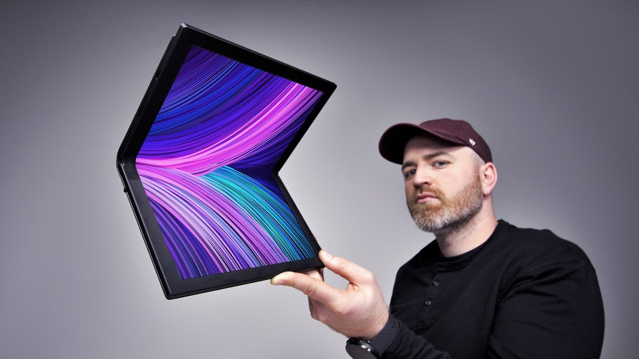 The Futuristic Lenovo Folding Screen Laptop