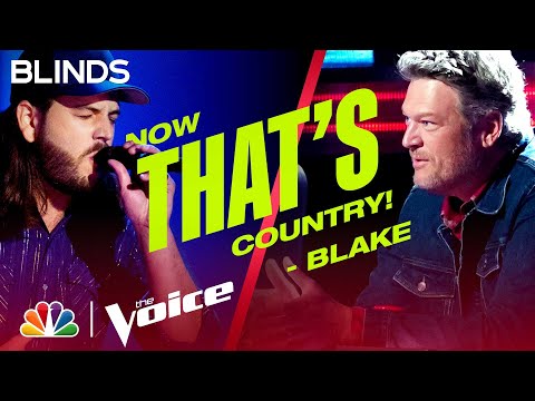 Tanner Fussell Gives Travis Tritt's "Anymore" a Rock 'n' Roll Edge | The Voice Blind Auditions 2022