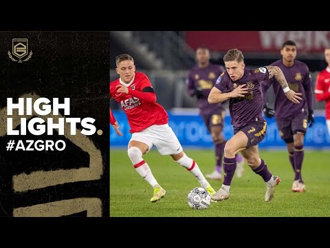 Highlights: AZ - FC Groningen