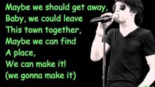 Mitchel Musso - Get Away - Lyrics/Songtext