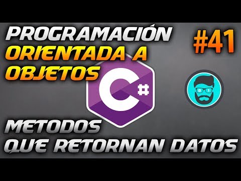 Cómo CREAR un MÉTODO Que RETORNA DATOS POO | Desarrollo en CSharp C 41