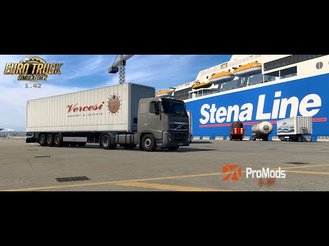 ETS2 1.42 I Truckers Vlog- Ep #5 I Scania R440 I Hoburg - Trelleborg I PM 2.57