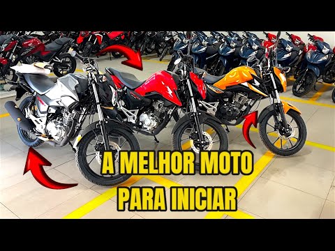 QUAL MELHOR MOTO PARA INICIANTES | START FAN OU TITAN | NOVA LINHA cg160 2025