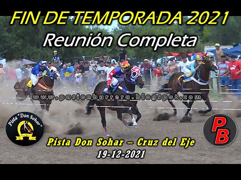 REUNIÓN PISTA DON SOHAR - CRUZ DEL EJE (19-12-2021)