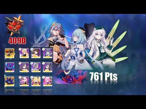 [HI3 - SEA] Exalted Abyss Red lotus 409D 761 Pts Jizo Mitama (Physical) HoS (S0) SI (S0) TP (SSS)