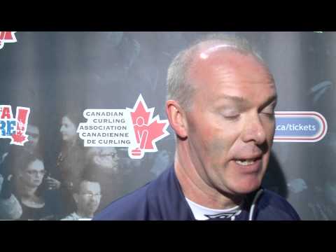 2011 Capital One Canada Cup of Curling -- Men's Final Media Scrum