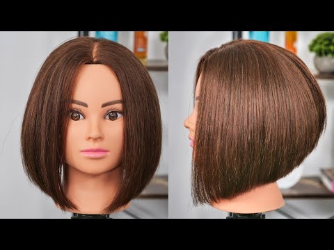 Stacked Bob Tutorial | How to Cut a Classic Bob |...