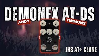 Video thumbnail for DEMONFX AT-DS ANDY TIMMONS PEDAL CLONE DEMO! by Elvin Klynth - Musician