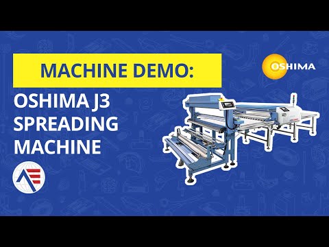 OSHIMA J3 AUTOMATED FABRIC SPREADER FOR PPE UK