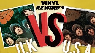 The Beatles Rubber Soul - UK vs. USA vinyl review