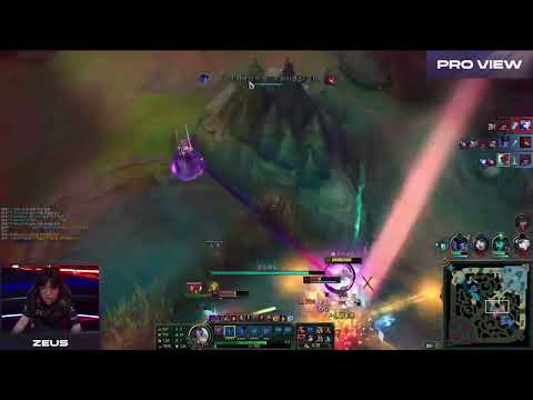 Zeus Pro View | T1 vs HLE | LCK 2024 Spring