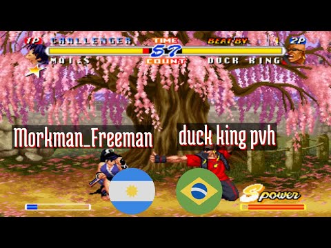 FT5 @rbff2h: Morkman_Freeman (AR) vs duck king pvh (BR) [Real Bout FF 2 rbff2 Fightcade] Jul 17