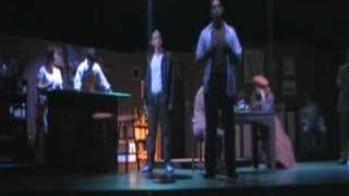 Picasso's moment of enlightenment in the Steve Martin play "