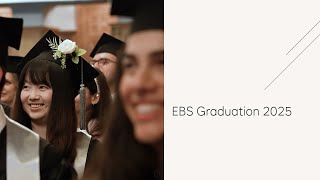EBS Graduation 2025 – Off to new beginnings