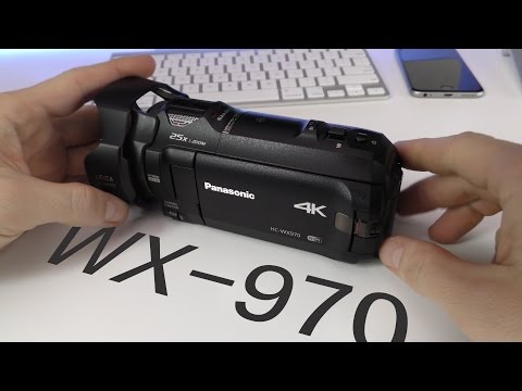 Panasonic HC-WX970 Camera Hands On Features and Test